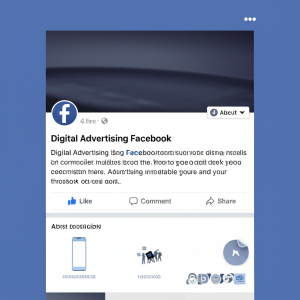 Digital Advertising Facebook Digital Advertising Facebook